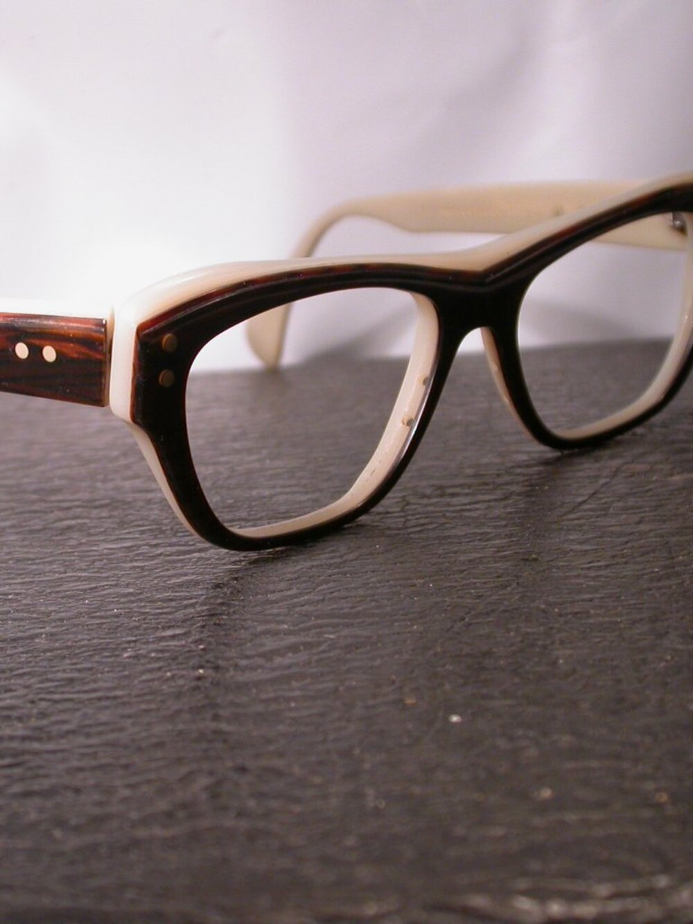 Caroline Abram Lula Tortoise Stripe Eyeglasses Frames Made in France